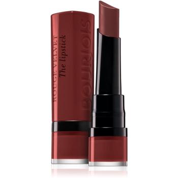 Bourjois Rouge Velvet The Lipstick ruj mat culoare 35 Perfect Date 2.4 g
