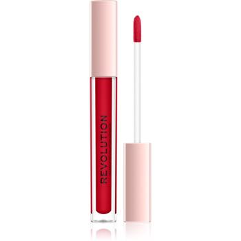 Makeup Revolution Lip Vinyl ruj de buze lichid pentru o stralucire puternica culoare Cherry 3.6 ml