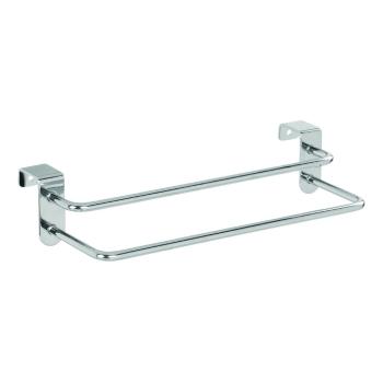 Suport suspendat pentru prosoape iDesign Metalo, 27 x 14 cm