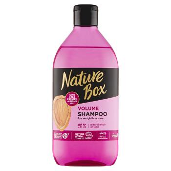 Nature Box Șampon natural pentru Almond Oil fără greutate (Shampoo) 385 ml