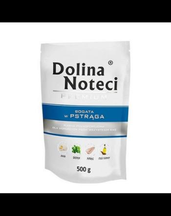 DOLINA NOTECI Premium Bogata in pastrav pentru caini 10 x 500 g