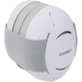 Dooky Baby Ear Protection BABY 0-36m protecții pentru auz pentru copii White 1 buc