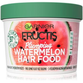 Garnier Fructis Watermelon Hair Food masca pentru par fin 390 ml