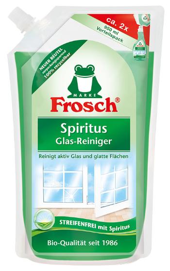 Frosch Agent de curățare a sticlei Spiritus - cartuș de schimb ECO BIO 950 ml