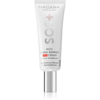 Mádara SOS+ Rich Hydra-Barrier CICA crema de fata hidratanta 40 ml