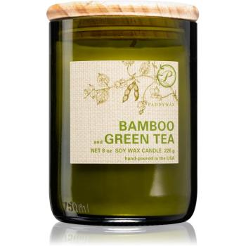 Paddywax Eco Green Bamboo & Green Tea lumânare parfumată 226 g