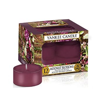 Yankee Candle Lumânări aromatice de ceai Moonlit Blossoms 12 x 9,8 g