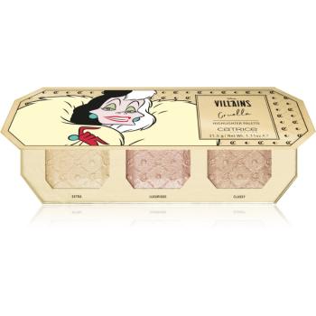 Catrice Disney Villains Cruella paletă de iluminatoare 31,5 g