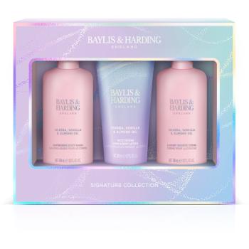 Baylis & Harding Jojoba, Vanilla & Almond Oil set cadou (pentru femei) cu ulei de migdale