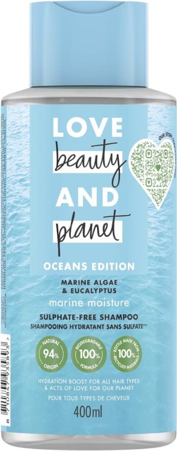 Love Beauty and Planet Șampon pentru păr uscat Sea Algae & Eucalyptus (Marine Moisture Shampoo) 400 ml