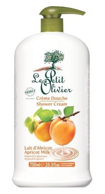 Le Petit Olivier Gentle crema de duș lapte de caise (Shower Cream) de (Shower Cream) 750 ml