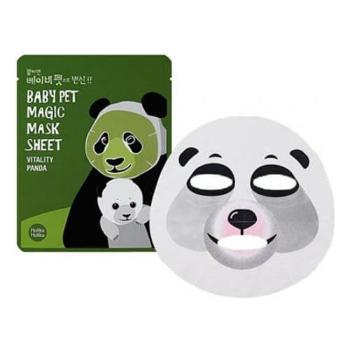 Holika Holika Zpevňující Mască din pânzăBaby Pet Magic Vitality Panda (Mask Sheet) 22 ml