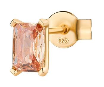 Rosato Cercel lucios placat cu aur cu zircon Allegra RZAL060