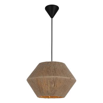 Lustră Homemania Decor Fero, negru-bej