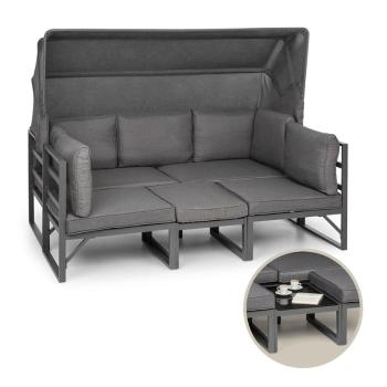 Blumfeldt  Ravenna, set de canapea, 4 piese, variabilă, aluminiu, antracit