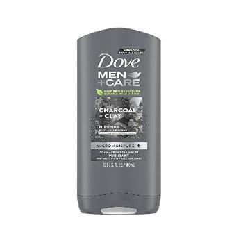Dove Gel de duș pentru bărbați Men+Care Charcoal and Clay ( Body And Face Wash) 400 ml
