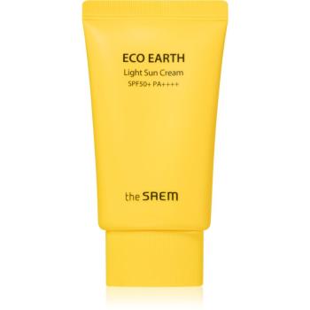 The Saem Eco Earth Light lichid protector ultra ușor SPF 50+ 50 g