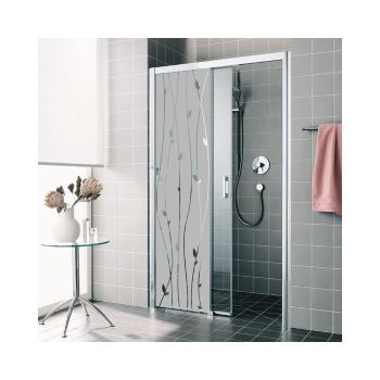 Autocolant rezistent la apă, pentru cabina de duș, Ambiance Romantic