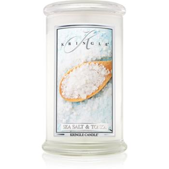 Kringle Candle Sea Salt & Tonka lumânare parfumată 624 g