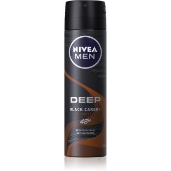 Nivea Men Deep spray anti-perspirant pentru barbati Black Carbon Espresso 150 ml