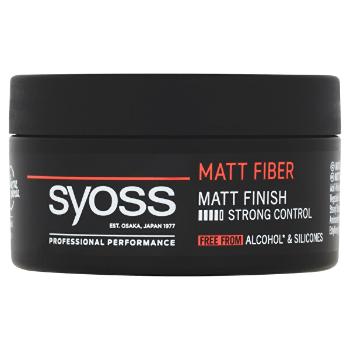 Syoss Styling Pastă de păr - aceasta conferă părului o fixare puternică și un efect matt Matt Fiber (Paste) 100 ml