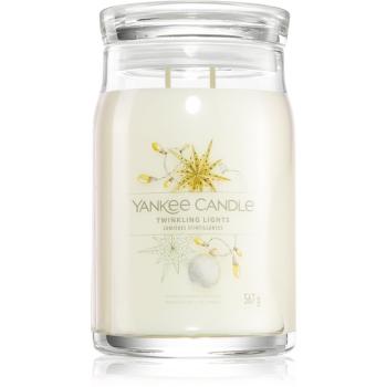 Yankee Candle Twinkling Lights lumânare parfumată 567 g