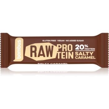 Bombus Raw Protein bară de proteine aroma Salty Caramel 50 g