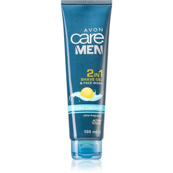 Avon Care Men gel de ras cu efect calmant 2 in 1 100 ml