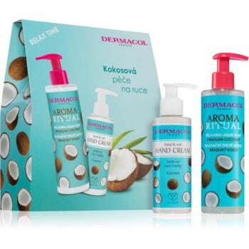 Dermacol Aroma Ritual Brazilian Coconut set cadou(pentru maini si unghii)