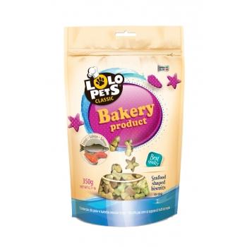 Lolo Pets Caine Biscuiti cu Somon, 350 g