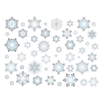 Autocolant Crăciun Ambiance Snowflakes