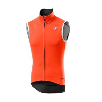 
                 CASTELLI Vestă de ciclism - PERFETTO ROS - portocaliu  
            