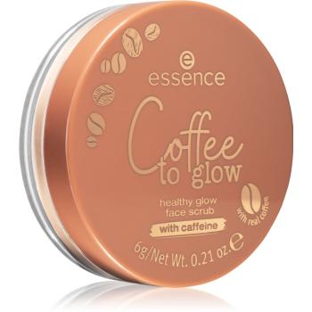 Essence Coffee to glow exfoliant cu efect calmant pentru piele culoare 01 Never stop grinding! 6 g