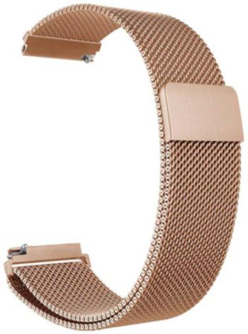 4wrist Curea gen Milan pentru Garmin - Rose Gold