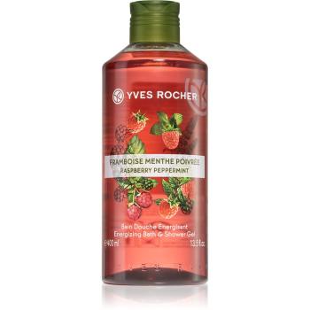 Yves Rocher Raspberry & Mint Gel de duș energizant 400 ml