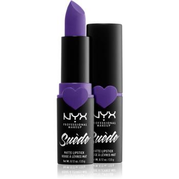 NYX Professional Makeup Suede Matte  Lipstick ruj mat culoare 16 Cyberpop 3.5 g