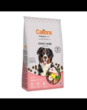 CALIBRA Dog Premium Line Junior Large hrana uscata completa pentru caini juniori de talie mare 12 kg