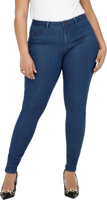 ONLY CARMAKOMA Blugi de damă CARTHUNDER Skinny Fit 15254261 Mediu Blue Denim XXL/32