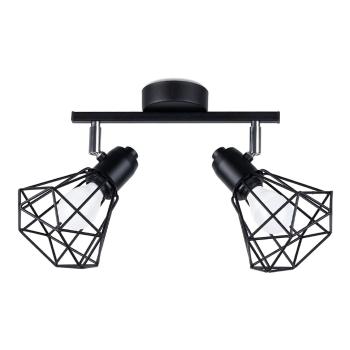 Plafonieră neagră ø 10 cm Varpu – Nice Lamps