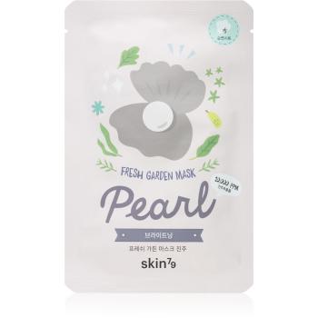 Skin79 Fresh Garden Pearl mască textilă iluminatoare 23 g