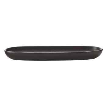 Farfurie din ceramică pentru servire Maxwell & Williams Caviar Baguette, negru