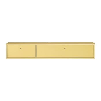 Comodă TV galben-deschis 136x22 cm Mistral – Hammel Furniture