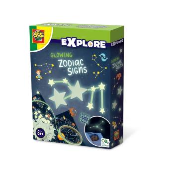 Decorațiuni autoadezive Ses EXPLOREZodiacul, luminoase