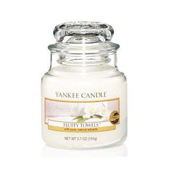 Yankee Candle Lumânare aromatică Classic mică Fluffy Towels 104 g
