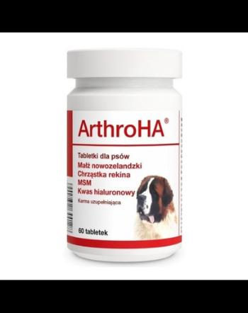 DOLFOS ArthroHA 60 tab. supliment cu acid hialuronic pentru articulatii caini