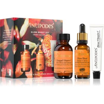 Antipodes Glow Boost Set set(pentru o piele mai luminoasa)