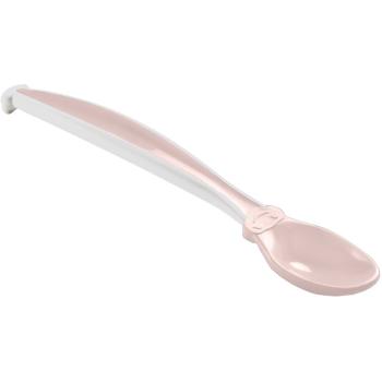 Thermobaby Dishes & Cutlery linguriță pentru nou-nascuti si copii Powder Pink 2 buc