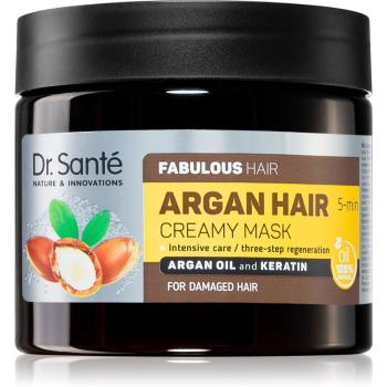 Dr. Santé Argan masca sub forma de crema pentru par deteriorat 300 ml