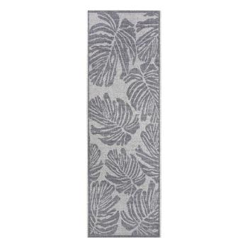 Covor adecvat pentru exterior NORTHRUGS Monstera, 70 x 300 cm, gri - bej