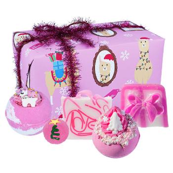 Bomb Cosmetics Set cadou pentru baie Fleece Navidad